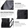 thumbnail image 3 of CRAFTHROU Back to School 1Pc Storage Bag with Side Charging Port Polyester Black Travel Backpack, 3 of 8