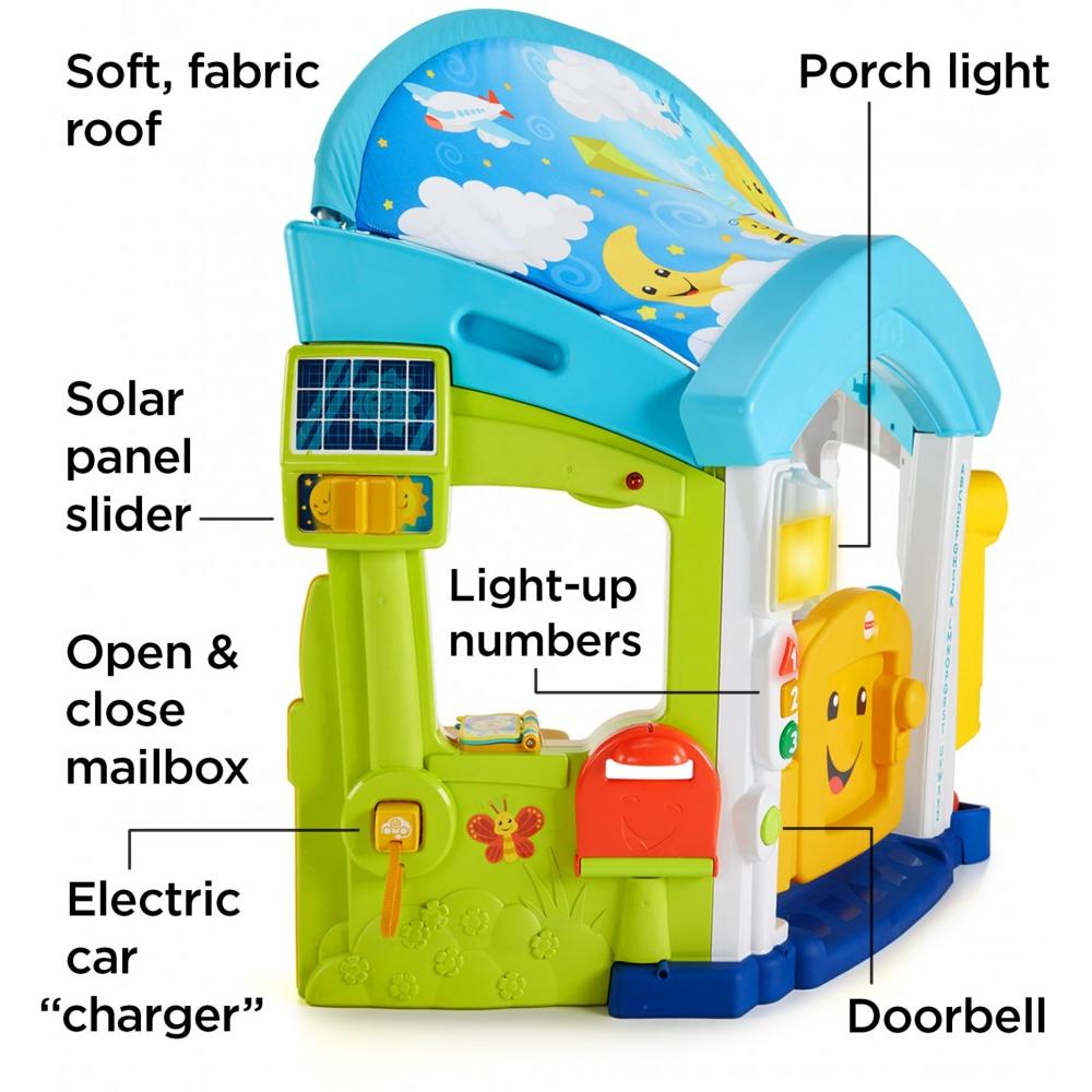 Fisher-Price Laugh & Learn Playhouse Educational Toy for Babies & Toddlers, Smart Learning Home - image 8 of 25