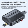thumbnail image 4 of Adaptador Audio Receptor Audio NFC Compatible Con 5.3 Compatible Con TF U Disk Play, 4 of 9