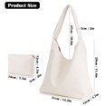 thumbnail image 2 of BadPiggies Hobo Bags for Women Soft Vegan PU Leather Shoulder Handbag Slouchy Tote Purses, 2 of 7