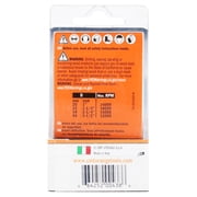 CMT 1/2 in Shank, 1/2 in Radius, Carbide-Tipped, Non-Stick Orange Shield Roundover Bit