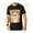 black, variant on Elevenparis Mens Likaz Graphic T-Shirt, Black, Large