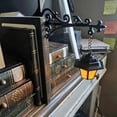 thumbnail image 6 of Library Lantern Bookshelf Lamp – Vintage Bookend Decor with Warm LED Light, Reading Shelf Light for Home Library, Study Room, Book Lover Gift, 6 of 8