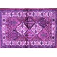 thumbnail image 1 of Ahgly Company Indoor Rectangle Persian Purple Traditional Area Rugs, 7' x 9', 1 of 4