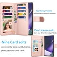 thumbnail image 2 of Galaxy Note 20 Ultra 5G Case Wallet, Njjex Luxury PU Leather Wallet Case Flip Folio Cover TPU Inner Magnetic Stand 9 Card Slots Wrist Strap for Galaxy Note 20 Ultra 5G -Marble, 2 of 5