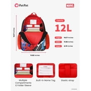 Marvel Spider-Man Boys Backpack Water Resistant for School Kids Bookbags Elementary Toddler Boy Backpacks