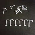thumbnail image 4 of MesaSe 60 Pcs Anneau de Nez Médical Invisible Clou de Nez Clair Transparent Clou de Nez (Forme en S Forme Courbée et Forme Droite pour Chacun 20, 4 of 9