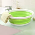 thumbnail image 1 of Agiferg Simple Life Folding Bucket Portable Camping Fishing Car Washing Tool, 1 of 3