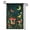 B, variant on XaaKee Spring Garden Flag, Celestial Botanical Classic Mushrooms and Ferns Garden Flag, Double-Sided High-Quality White Linen Yard Flag for Outside Clearance, 12x18Inch