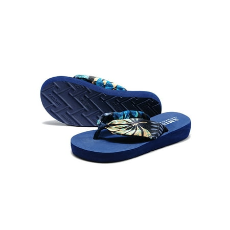 

Ymiytan Womens Sandals Platform Wedge Shoes Beach Flip Flop Multi-Colors