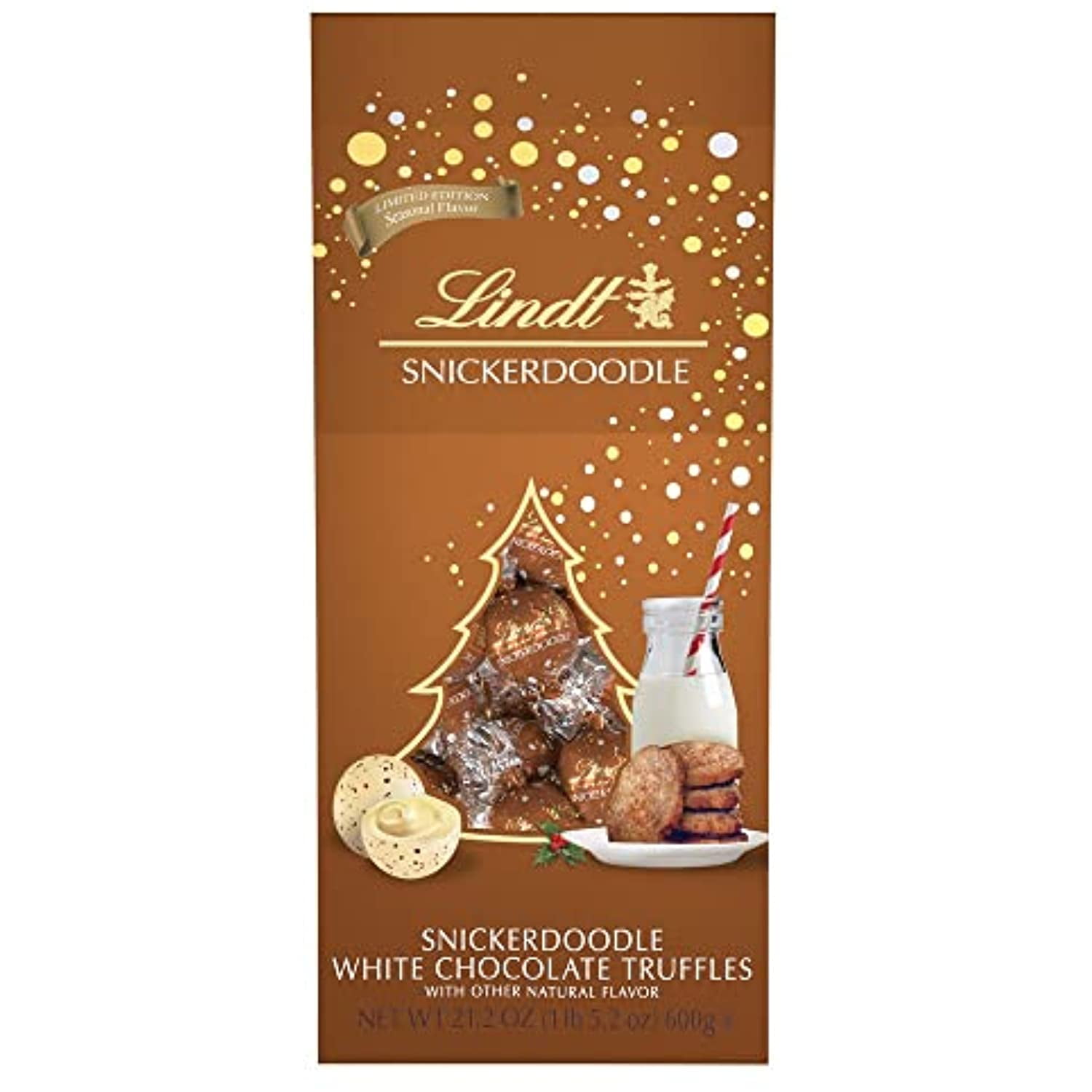 Lindt Snickerdoodle White Chocolate Truffles Assorted Chocolate