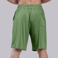 thumbnail image 3 of cfhntfmh Mens Athletic Shorts Casual Elastic Waisted Drawstring Shorts with Pockets Summer Baggy Wide Leg Workout Gym Shorts, 3 of 6