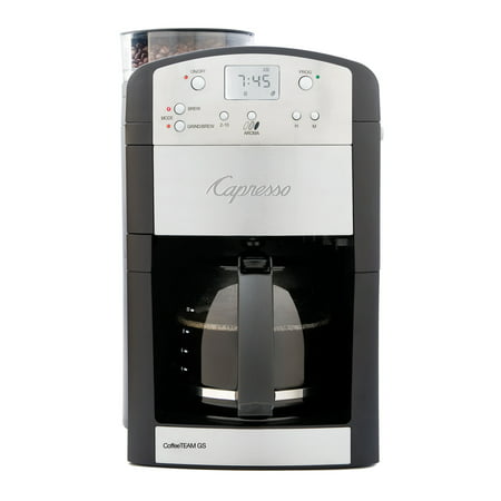 Jura Capresso 464.05 CoffeeTEAM TS Coffee Maker with Conical Burr Grinder,