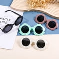 thumbnail image 4 of Gafas de sol con diseño de flores a la moda para niños de 1 a 8 años, venta al por mayor, 4 of 6