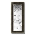 thumbnail image 2 of ArtToFrames 5x15" Black Panel With Silver Lip Picture Frame, Multi Wood Poster Frame, with Regular Glass and 2 (FBPL-5093), 2 of 7