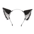 thumbnail image 1 of Diadema con orejas de y gato, aro para el pelo, Cosplay de Anime, , Adorable, ligero, para fiesta de cumpleaños, Halloween, niñas, adultos , negro Yinane Diadema con orejas de gato, 1 of 8