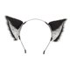 thumbnail image 1 of Diadema con orejas de gato Yuyangstore Diadema con orejas de gato Negro, 1 of 8