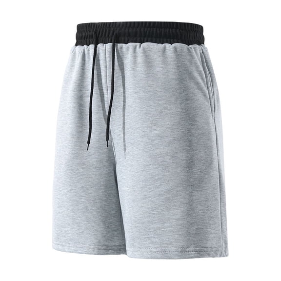 StSilkitty Mens Summer Casual Shorts with Zip Pocket Lightweight Comfy Elastic Waistband Drawstring Shorts
