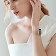 thumbnail image 4 of Correa para mujer Fitbit Versa/Fitbit Versa 2, acero inoxidable ajustable Adepaton CZDZ-HY193-3, 4 of 5