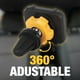 thumbnail image 3 of Soporte magnético para teléfono de coche DEWALT reforzado para ventilación de coche, 3 of 8
