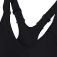 thumbnail image 5 of Sports Bras for Women High Support Racerback Seamless Sports Bra Adjustable Straps Yoga Bra Padded Workout Bra 06# Black 38, 5 of 5