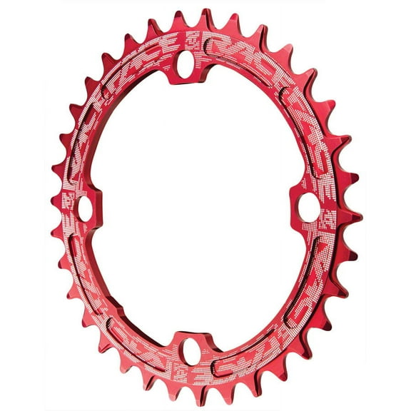 RaceFace Narrow Wide Chainring - Red Tooth Count: 34 Chainring BCD: 104