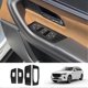 thumbnail image 3 of Car Glass Switch Glass Panel Cover Trim for Accessories RHD, 3 of 5