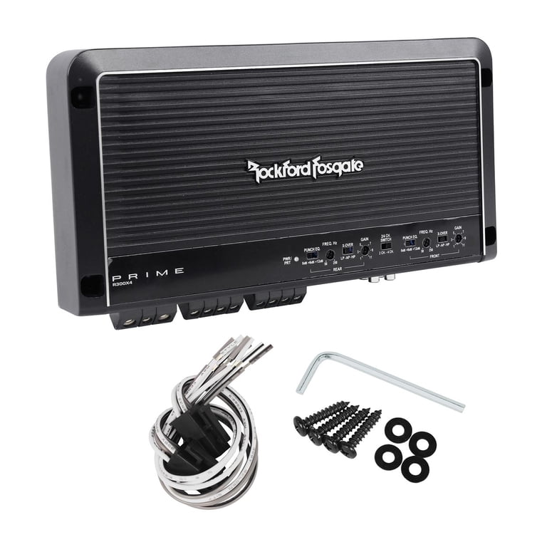 Rockford Fosgate PRIME R300X4 4ch パワーアンプ Rockford Fosgate 2 Channel Amp Rockford Fosgate Prime R300X4 4