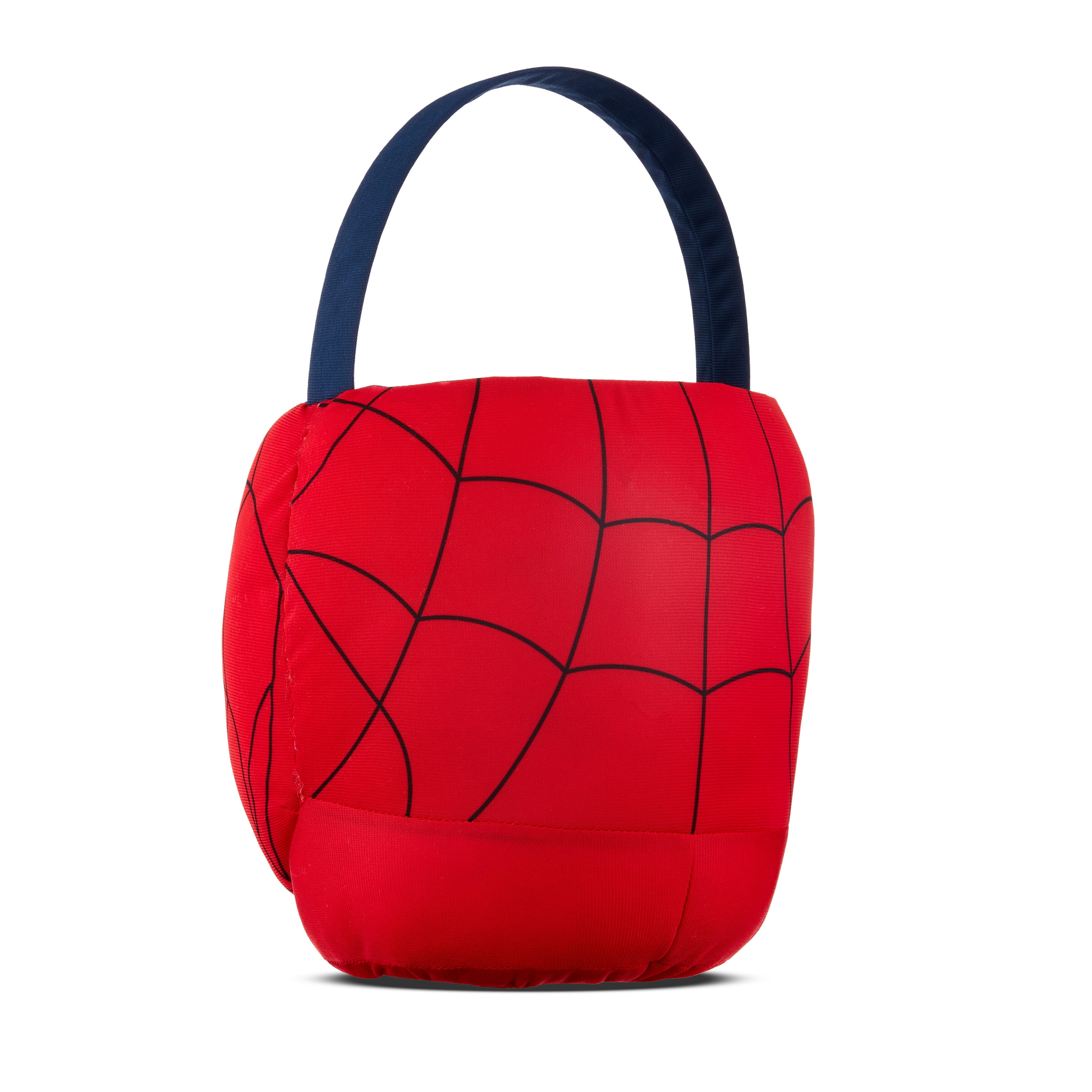 Marvel Spiderman Red Plush Easter Basket by Ruz, 8 inches Tall