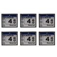 thumbnail image 1 of 6X Cartes Mémoire Flash Compactes Professionnelles 4 Go (Blanc&Bleu), 1 of 8