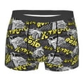 thumbnail image 5 of Uemuo White Retro Off-Road Vehicle Pattern Men's Boxer Briefs,Trunk Anti-Chafing,Comfortable, Durable, and Stylish Underwear-, 5 of 9