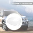 thumbnail image 5 of Left Side for 2001 02 03 04 05 2006 Car Headlight Lens Cover Lampshade Front Auto Light Shell,1 x Headlight Clear Lens Cover,Transparent, 5 of 8