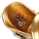 thumbnail image 5 of Botellero for encimera, portabotellas europeo dorado con 3 muescas for copa de vino, 5 of 6
