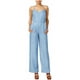 thumbnail image 2 of maison Jules Womens Chambray Mono, Azul, Mediano maison Jules Monos, 2 of 2