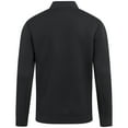 thumbnail image 3 of Men's Levelwear Black Los Angeles Dodgers Cushion Insignia 2.0 Quarter-Zip Pullover, 3 of 3