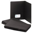 thumbnail image 1 of 5552905 Letter Size Double Pocket Portfolio  Black, 1 of 1