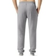 thumbnail image 3 of LMOIPLI Men's Tapered Sports Pants Running Exercise Lightweight Breathable Drawstring Pockets Fashionable Casual Jogging Multi-functional Workout Activewear Gray XXL, 3 of 7