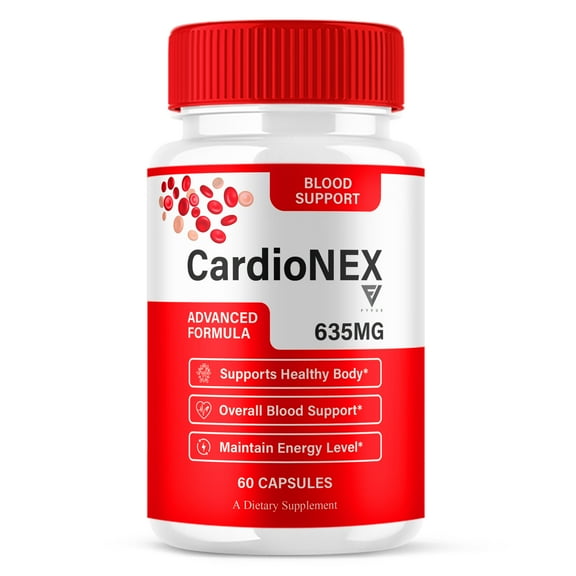 CardioNEX Blood Support Capsules, CardioNEXX Supplement (60 Capsules)