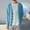 Blue, variant on Men's Knit Cardigan Sweater Button Up Casual Loose Outfit for Fall & Spring(Blue XXL)