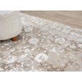 thumbnail image 4 of RUGGERRUGS Amber Traditional Floral Area Rug for Kitchen, 2x7 Vintage Persian-Inspired Beige Neutral Runner, Medium Pile Stain Resistant Carpet for Bedroom, Hallway or Entryway (2' x 7', Beige), 4 of 8