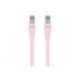 thumbnail image 4 of Belkin High Performance - Patch cable - RJ-45 (M) to RJ-45 (M) - 20 ft - UTP - CAT 6 - molded, snagless - pink - for Omniview SMB 1x16, SMB 1x8; OmniView SMB CAT5 KVM Switch, 4 of 6