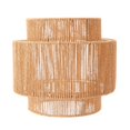 thumbnail image 2 of de lámpara de cuerda de papel, tejida estilo boho retro, accesorios para lámparas de mesa, funda para lámpara de restaurante, casa, 2 of 8