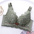 thumbnail image 1 of Ropa interior de látex para mujer, ajustable, pecho pequeño, fruncido, sin aro de acero, sujetador cerrado, accesorio de encaje para sujetador de pecho, 1 of 6
