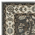 thumbnail image 5 of SAFAVIEH Lyndhurst Janel Traditional Bordered Runner Rug, Grey/Cream, 2'3" x 12', 5 of 7
