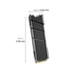 thumbnail image 3 of Inteprter Unidad de estado sólido para computadora M.2 NVME disipador de calor PC de escritorio SSD almohadilla térmica de silicona radiador Videojuegos y accesorios, 3 of 6