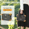 thumbnail image 6 of PECRON E600LFP 614Wh/1200W Portable Power Station With AC Outlets PD 100W USB-C Output LiFePO4 Battery for Outdoor Camping,Home Backup,off-Grid, 6 of 9