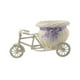 thumbnail image 3 of Mini mini canasta de bicicleta Canasta de flores tejidas adorno de planta decorativa Plantilla de para la fiesta de decoración Toma fotos, 3 of 8