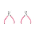 thumbnail image 1 of yingyy 2 Pieces Pliers Anti-slip Spring Loaded Nippers DIY Jewelry Making Splicing Fixing Bending Twisting Strippers Hand Tools End Plier 2Set, 1 of 6
