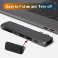 thumbnail image 3 of 8Pcs Rubber USB Port Cover USB 2.0 Type a Female Port USB Port Caps Protector Dustproof Anti Dust USB Dust Cover for Computer Laptop Notebook, Black, 3 of 7