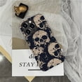thumbnail image 6 of FKBRCL4U Compatible with iPhone 13 Pro Max Case, Shades Gray Beige Skulls Pattern for Girl Full Body Design Soft Silicone Drop Shock Scratch Protection for iPhone 13 Pro Max, 6 of 7